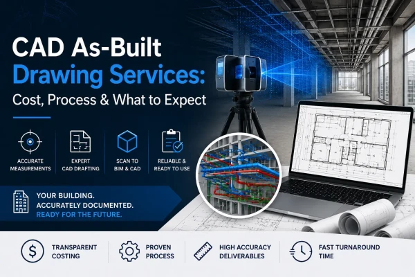 CAD As-Built Drawing Services: Cost, Process & What to Expect in 2026